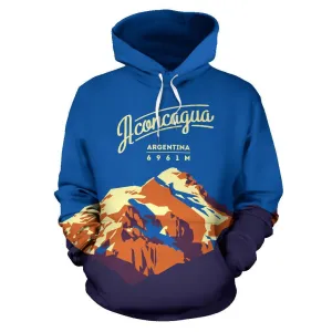 Aconcagua Mountain All Over Print Hoodie - BN14