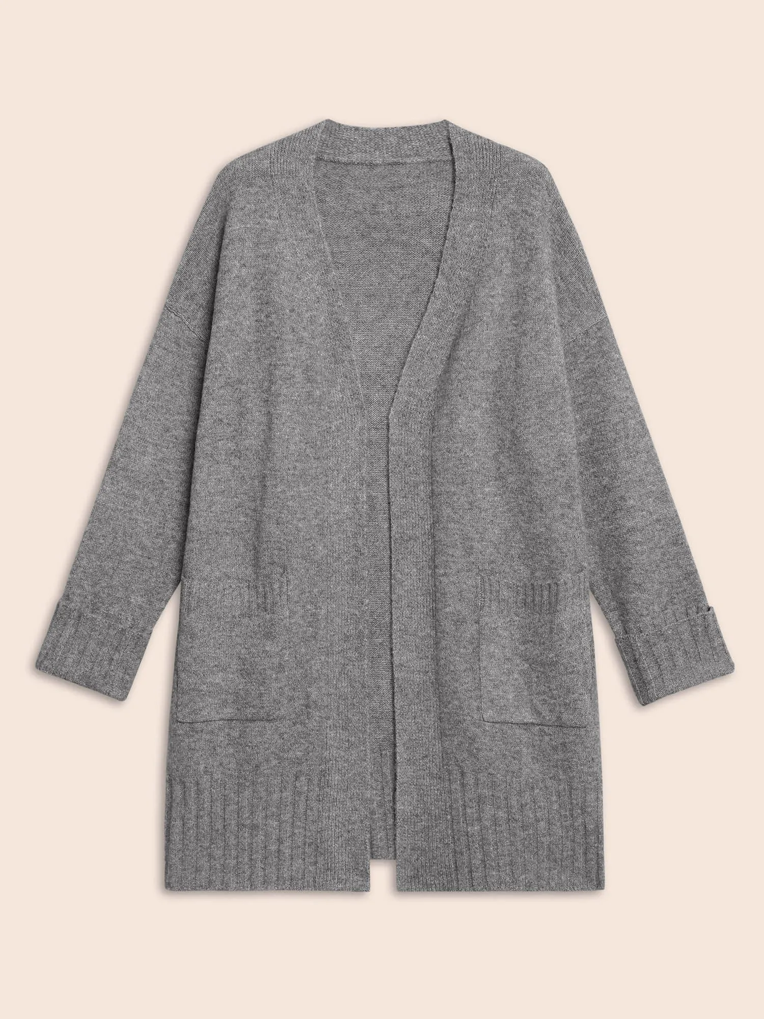 Airy Cozy Long Open Cardigan