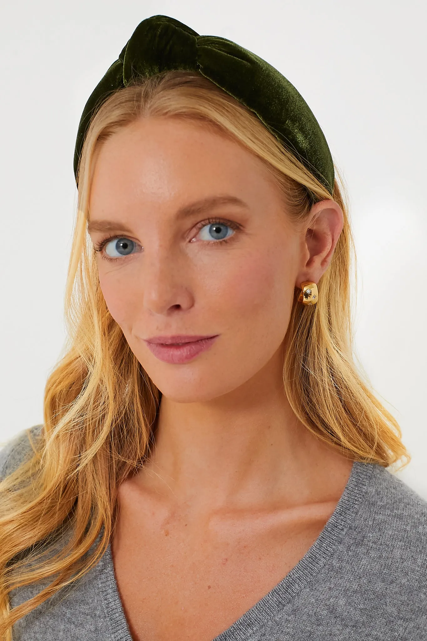 Alpine Velvet Knotted Headband