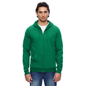 American Apparel Unisex Kelly Green California Fleece Zip Hoodie