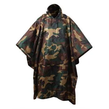 Army OD Green GI Type Military Rip Stop Ponchos