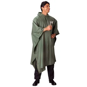 Army OD Green GI Type Military Rip Stop Ponchos