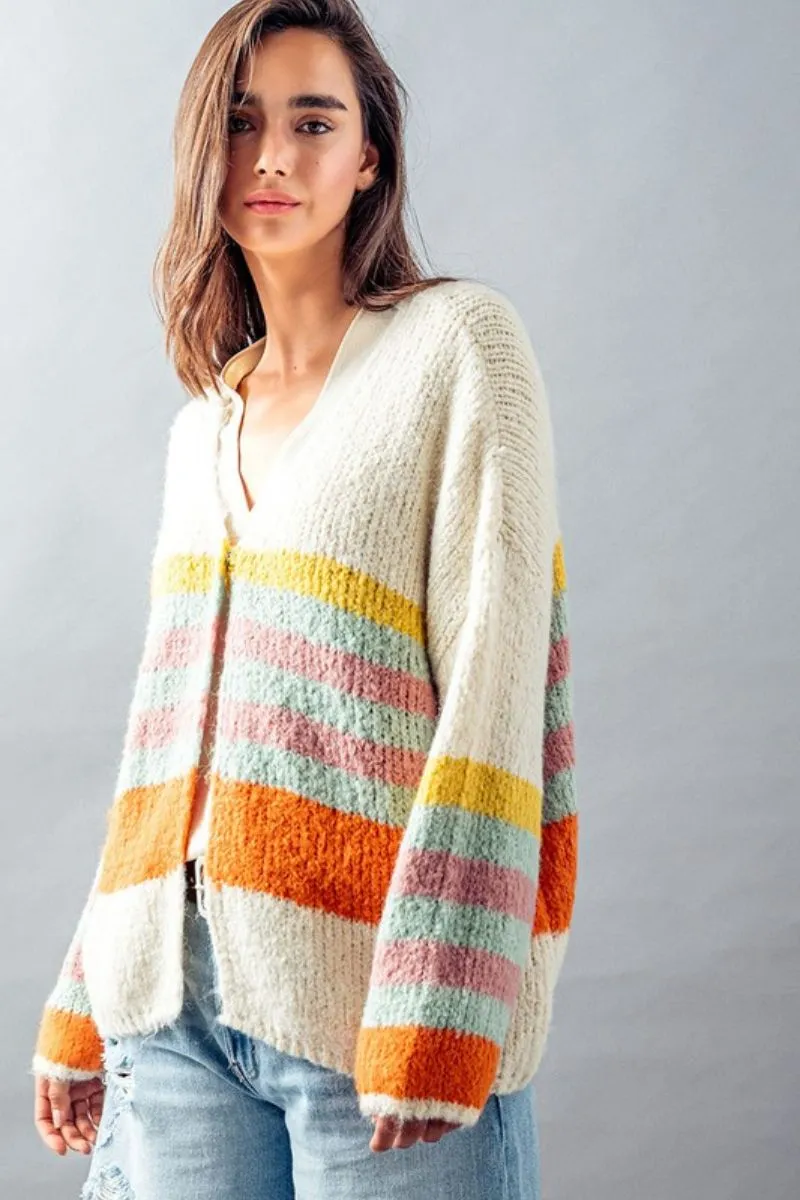 Bishop Sleeve Cardigan