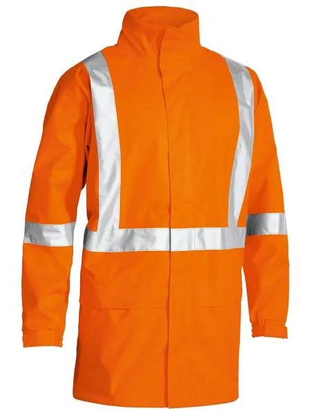 Bisley X Taped Hi Vis Rain Shell Jacket (BJ6968T)