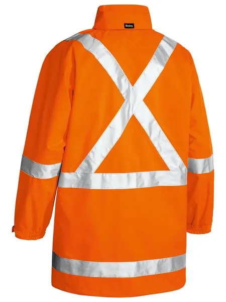 Bisley X Taped Hi Vis Rain Shell Jacket (BJ6968T)