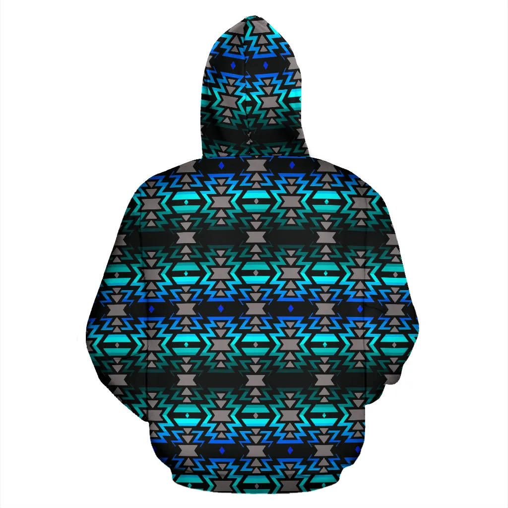 Black Fire Northern Lights Sokapi Zip-Up Hoodie