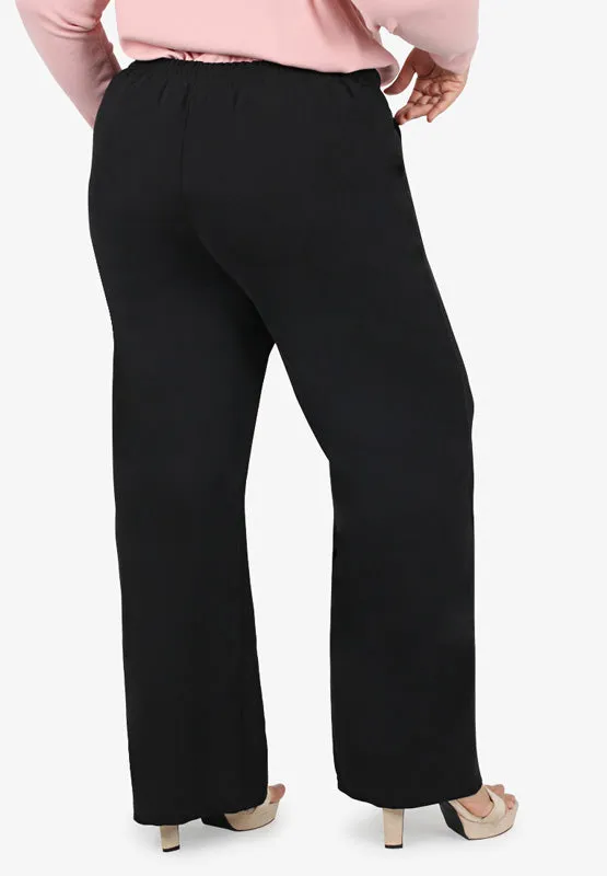 Boney Center Seam Smart Pants - Black