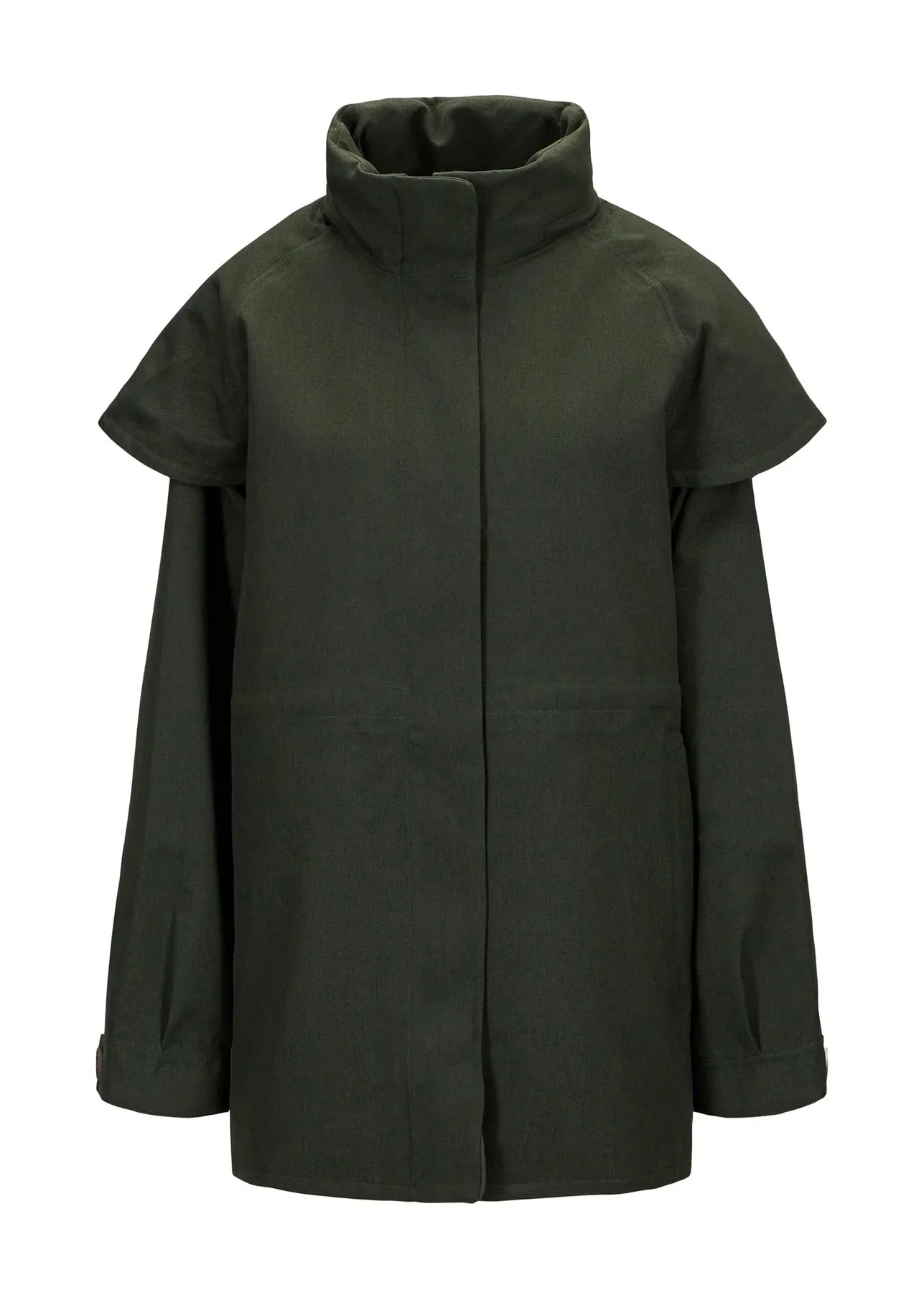 BRGN Virvelvind Coat Rosin Dark Green