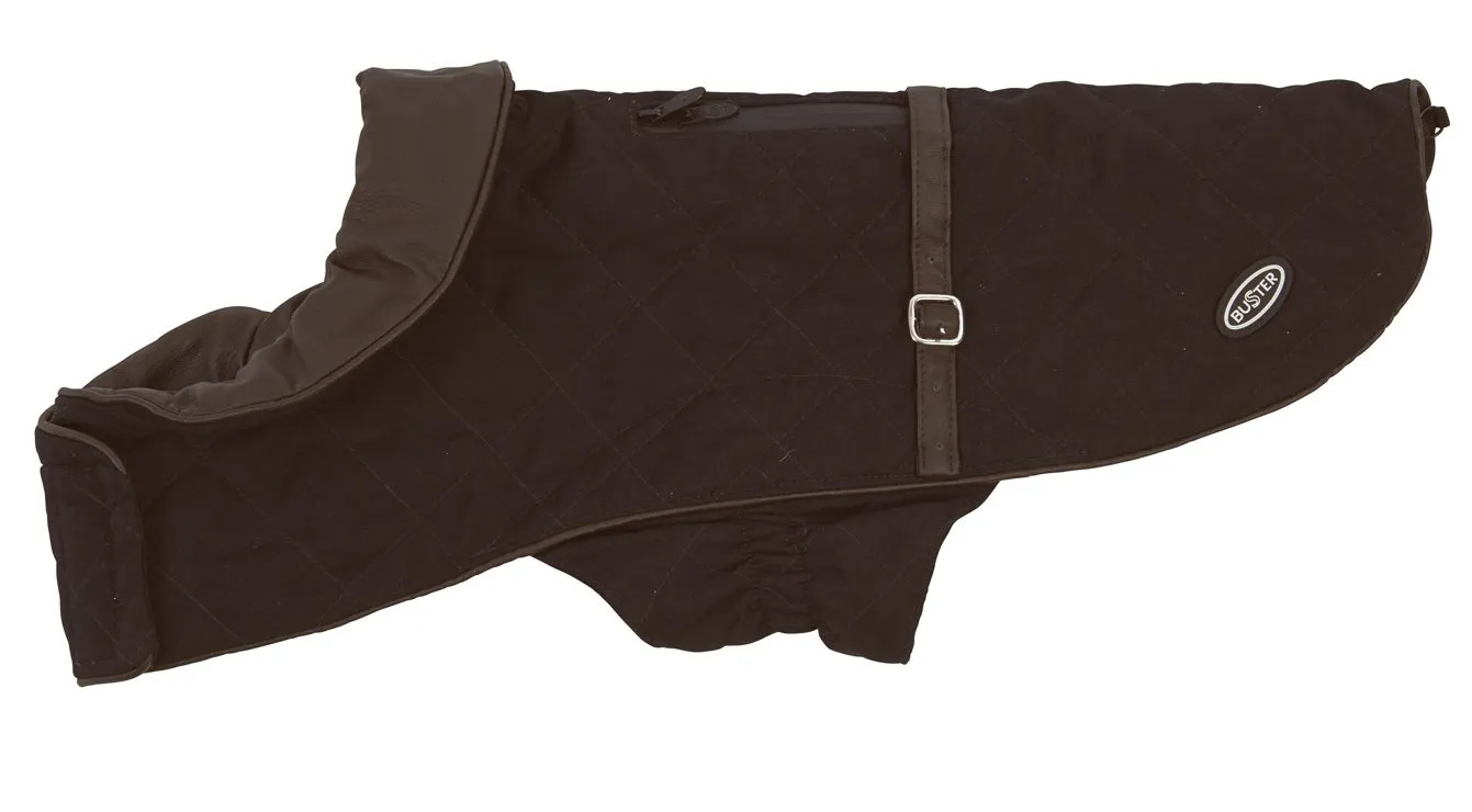 Buster City Dog Coat Bitter Chocolate Extra Small