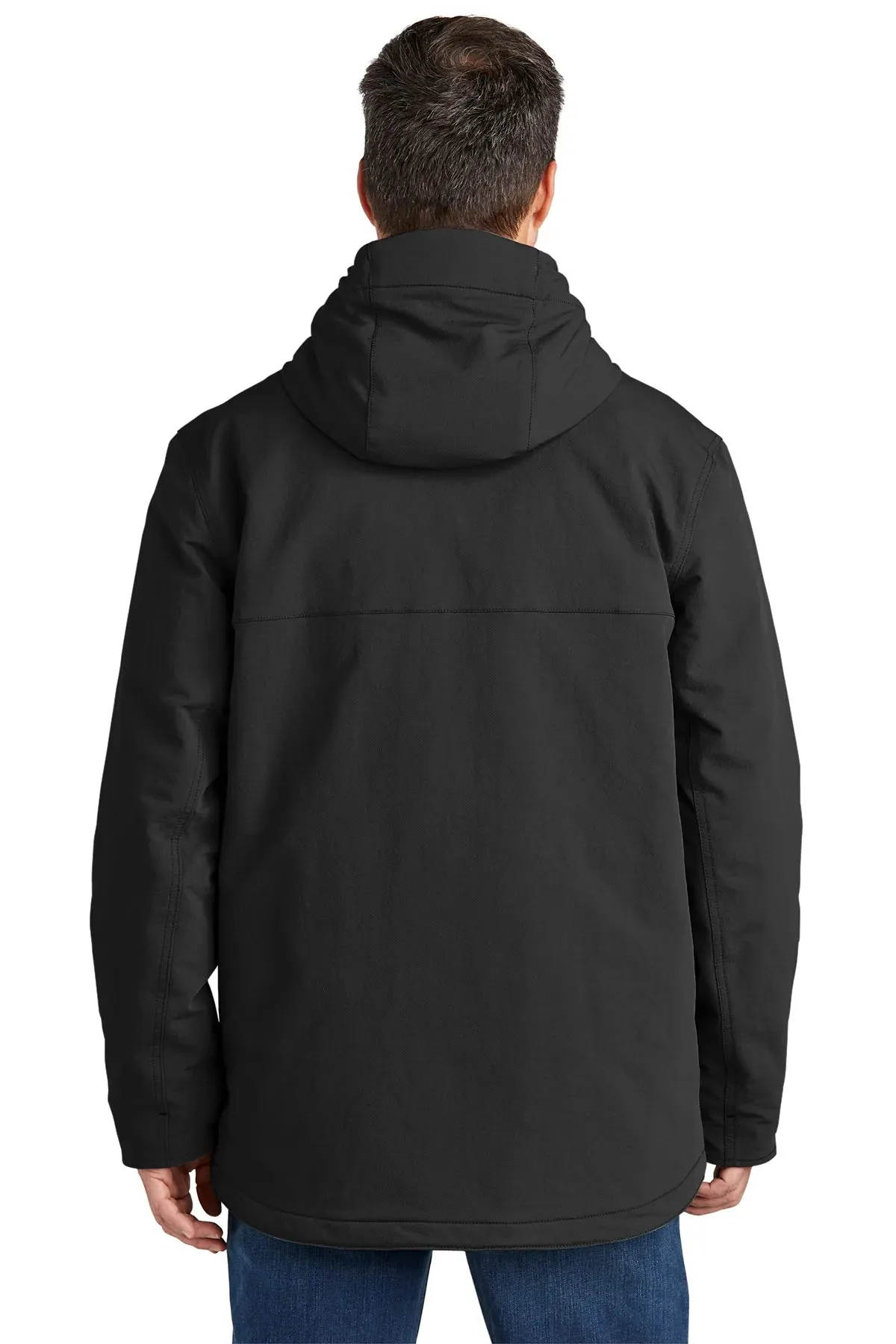 Carhartt Super Dux Hooded Customized Coats, Black