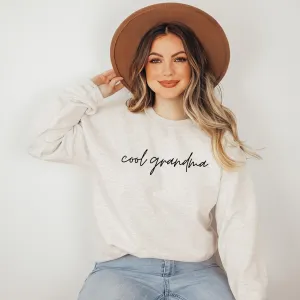 Cool Grandma Classic Soft Sweatshirt (Cursive 1)