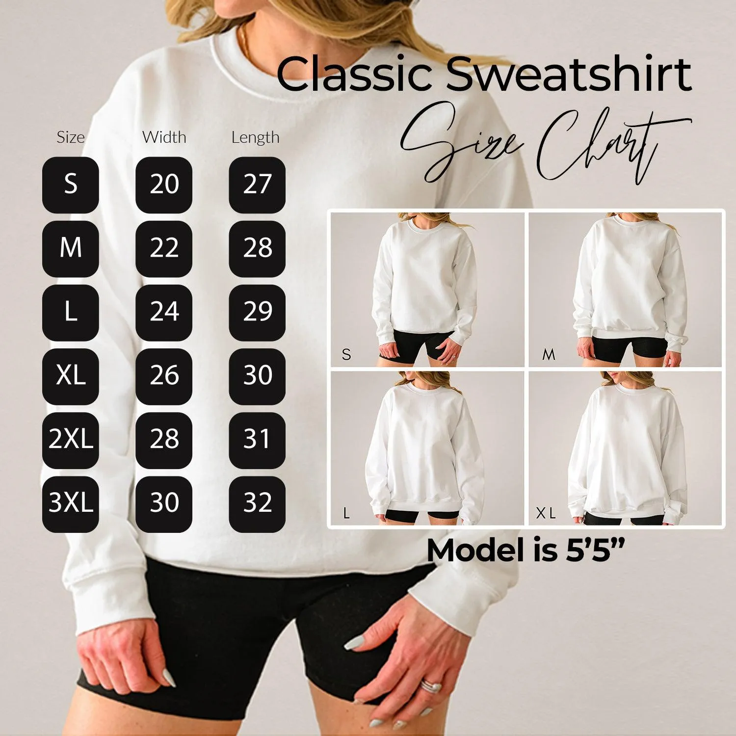 Cool Grandma Classic Soft Sweatshirt (Cursive 1)