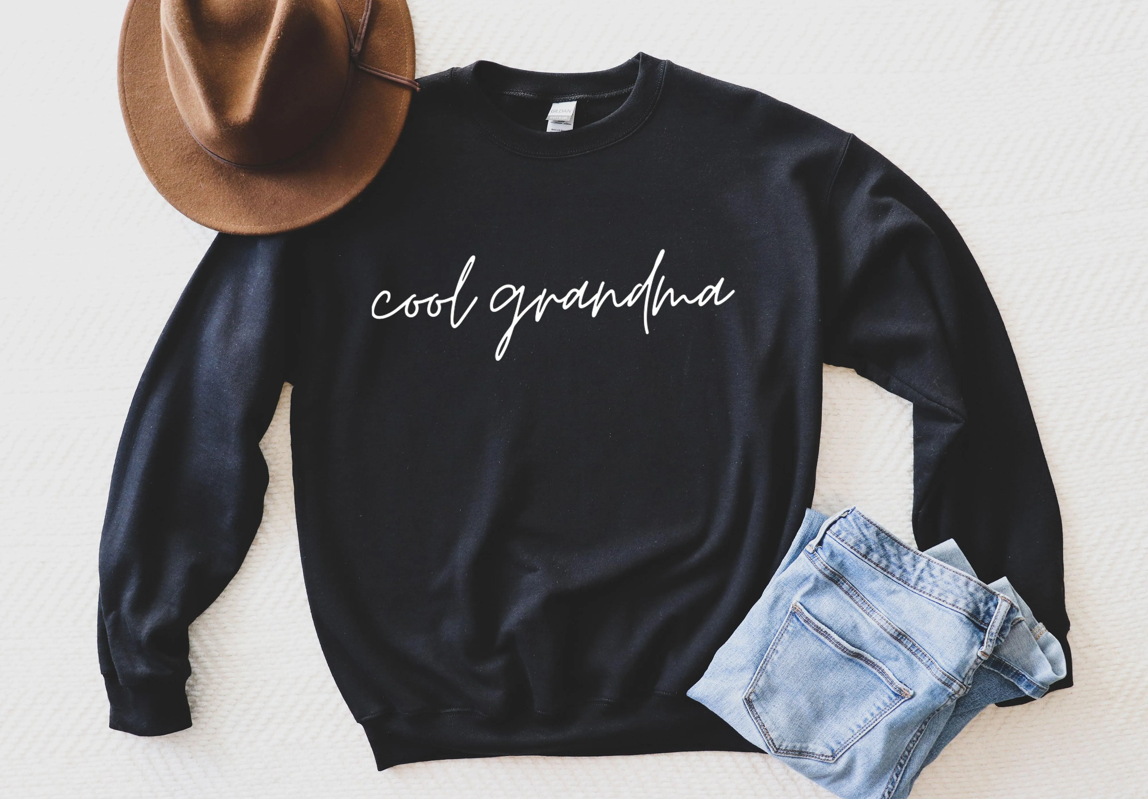 Cool Grandma Classic Soft Sweatshirt (Cursive 1)