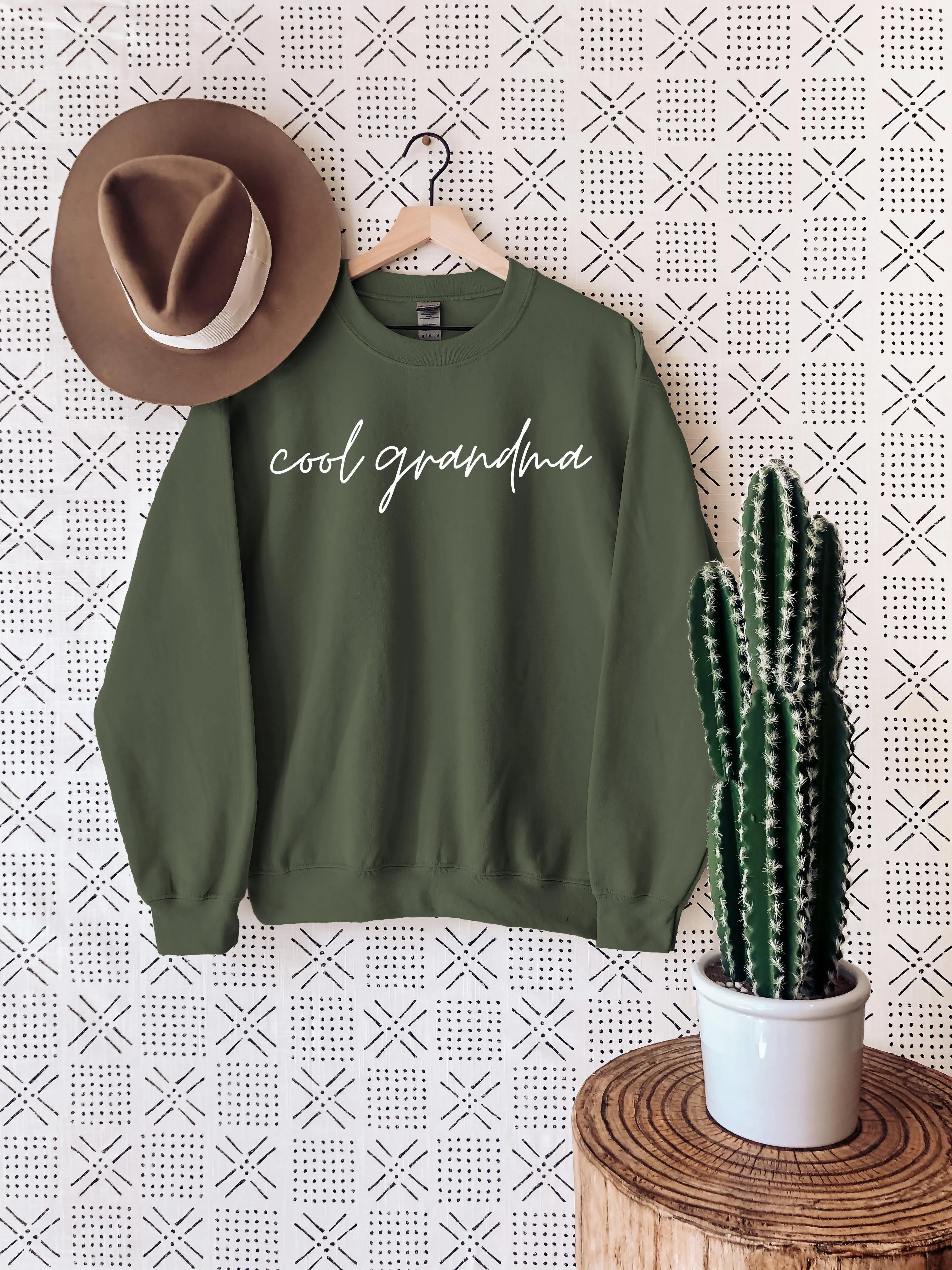 Cool Grandma Classic Soft Sweatshirt (Cursive 1)