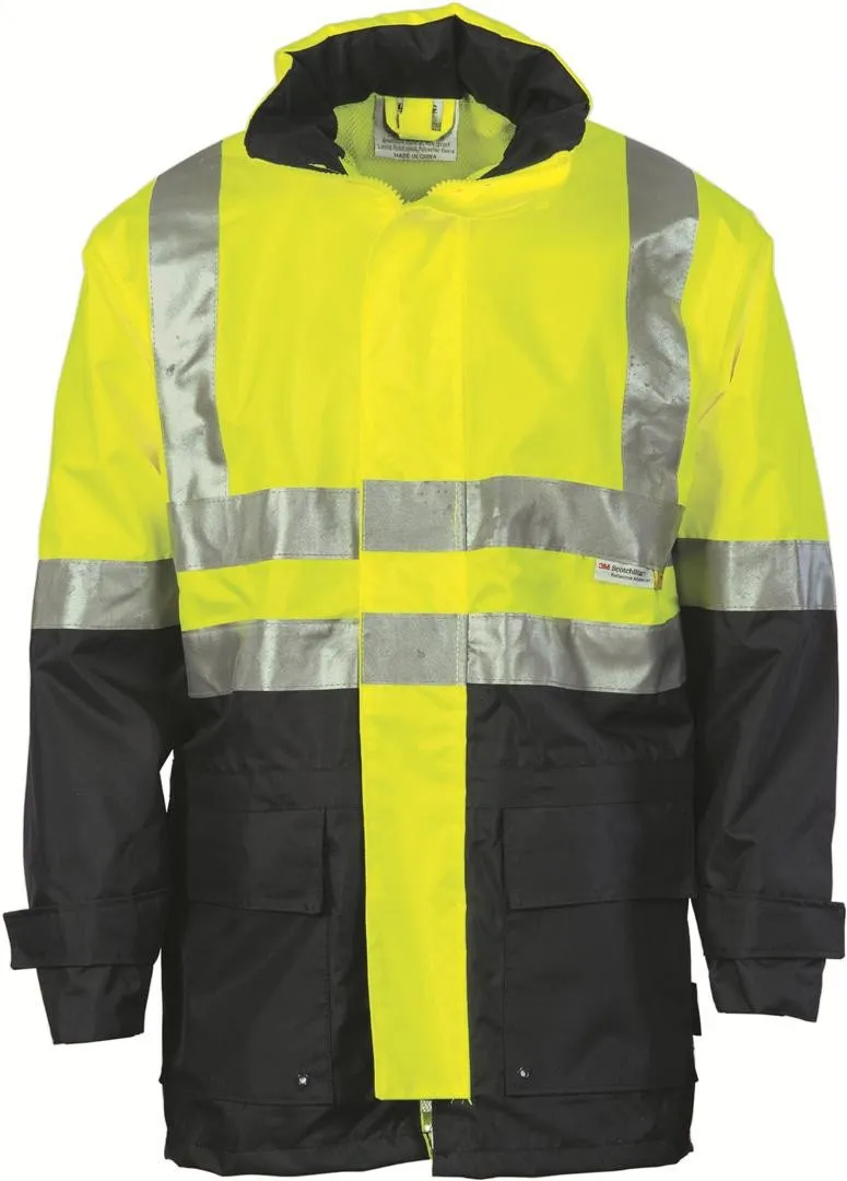 DNC Hi Vis Two Tone Breathable Jacket With 3M R/Tape (3867)