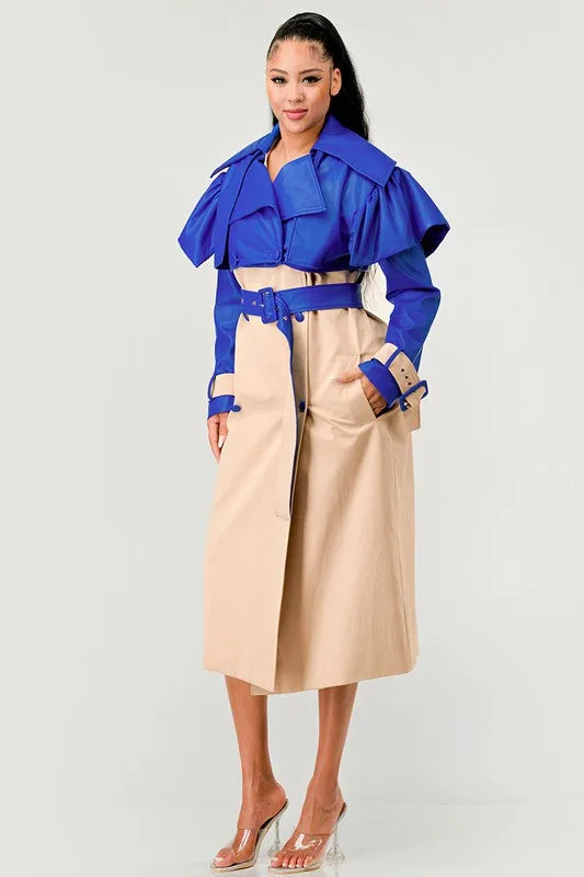 Dreamy Damsel Fall Chic Trench Coat