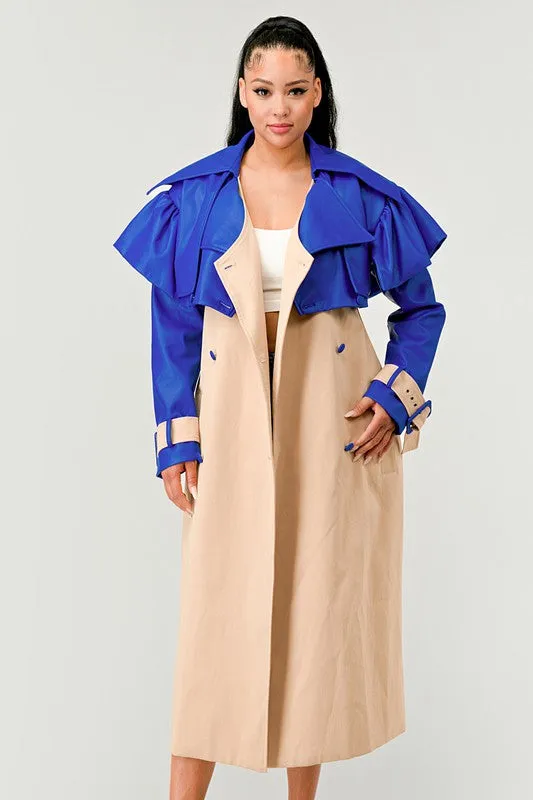 Dreamy Damsel Fall Chic Trench Coat