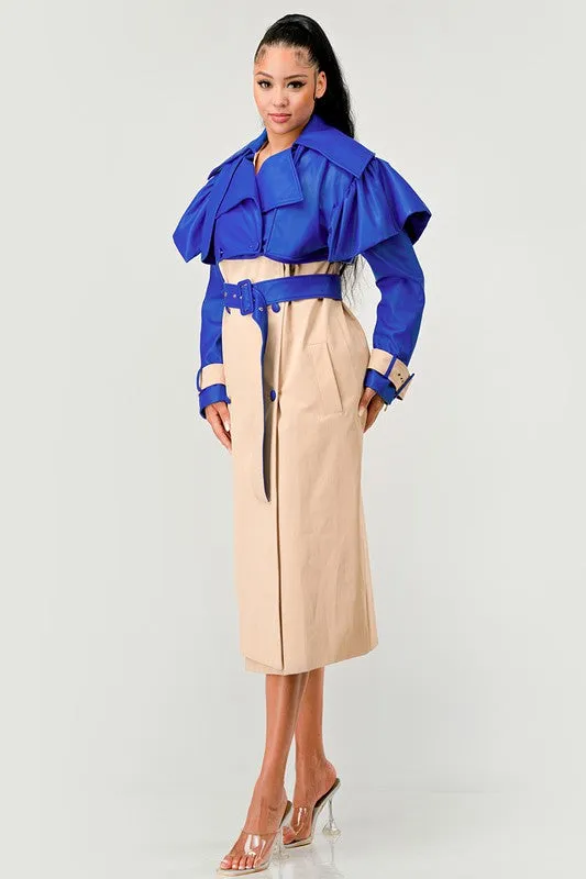 Dreamy Damsel Fall Chic Trench Coat