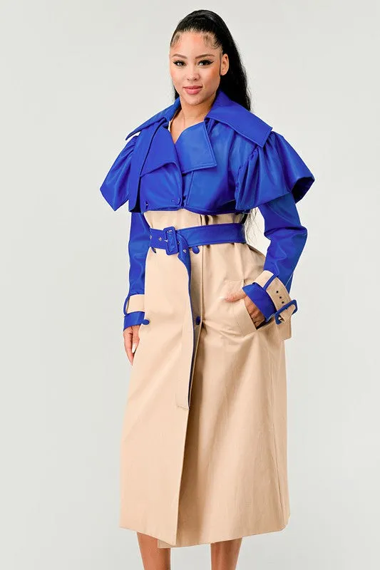 Dreamy Damsel Fall Chic Trench Coat