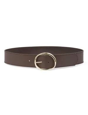 Elle Oval Thick Waist Belt