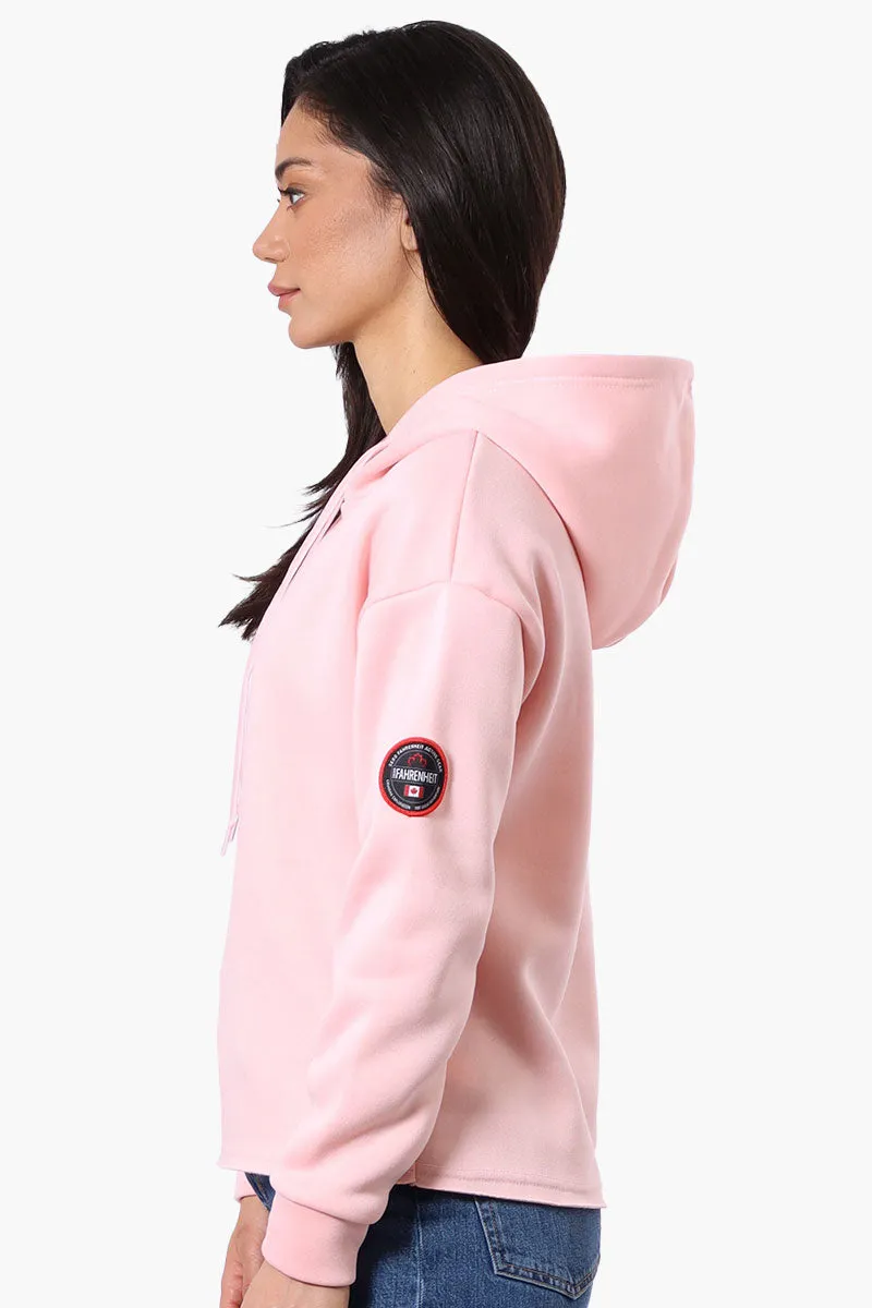 Fahrenheit Solid Basic Hoodie - Pink