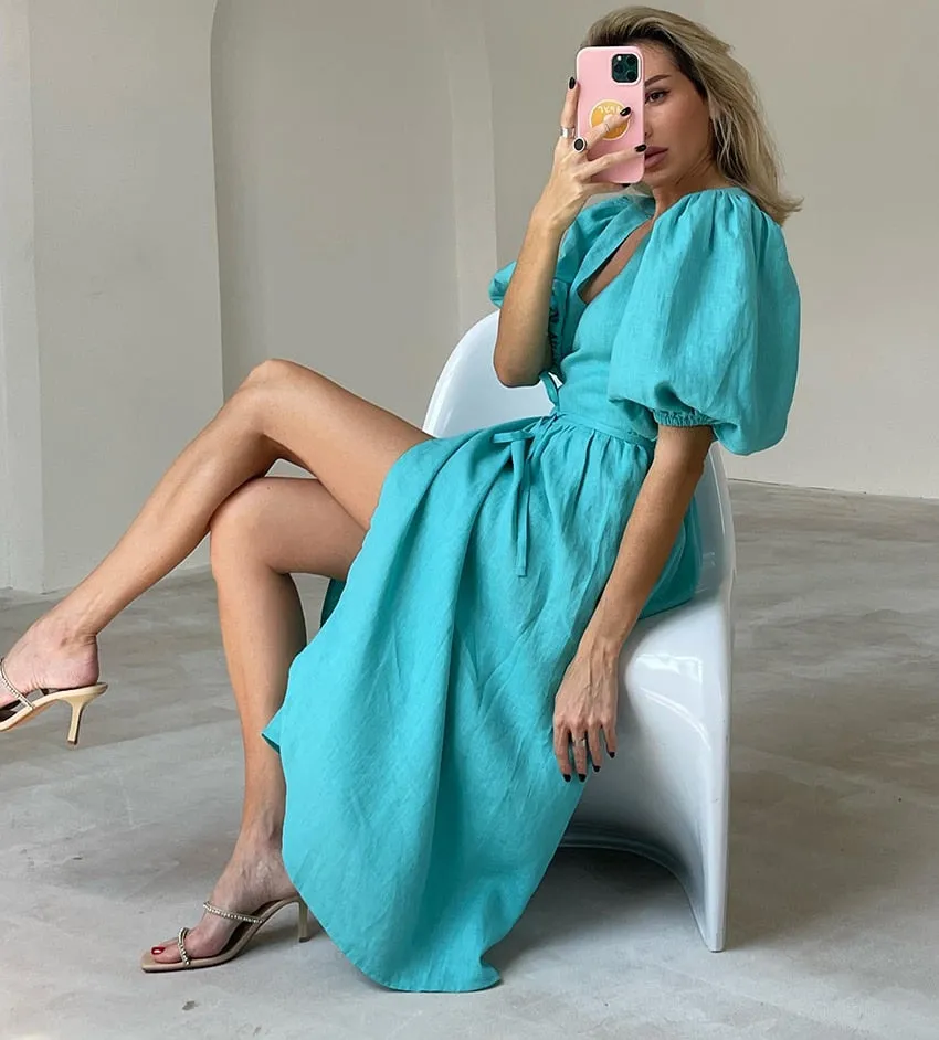 FLYTONN-Sexy spring and summer dresses, party dresses, graduation gifts,Raphael Midi Dress