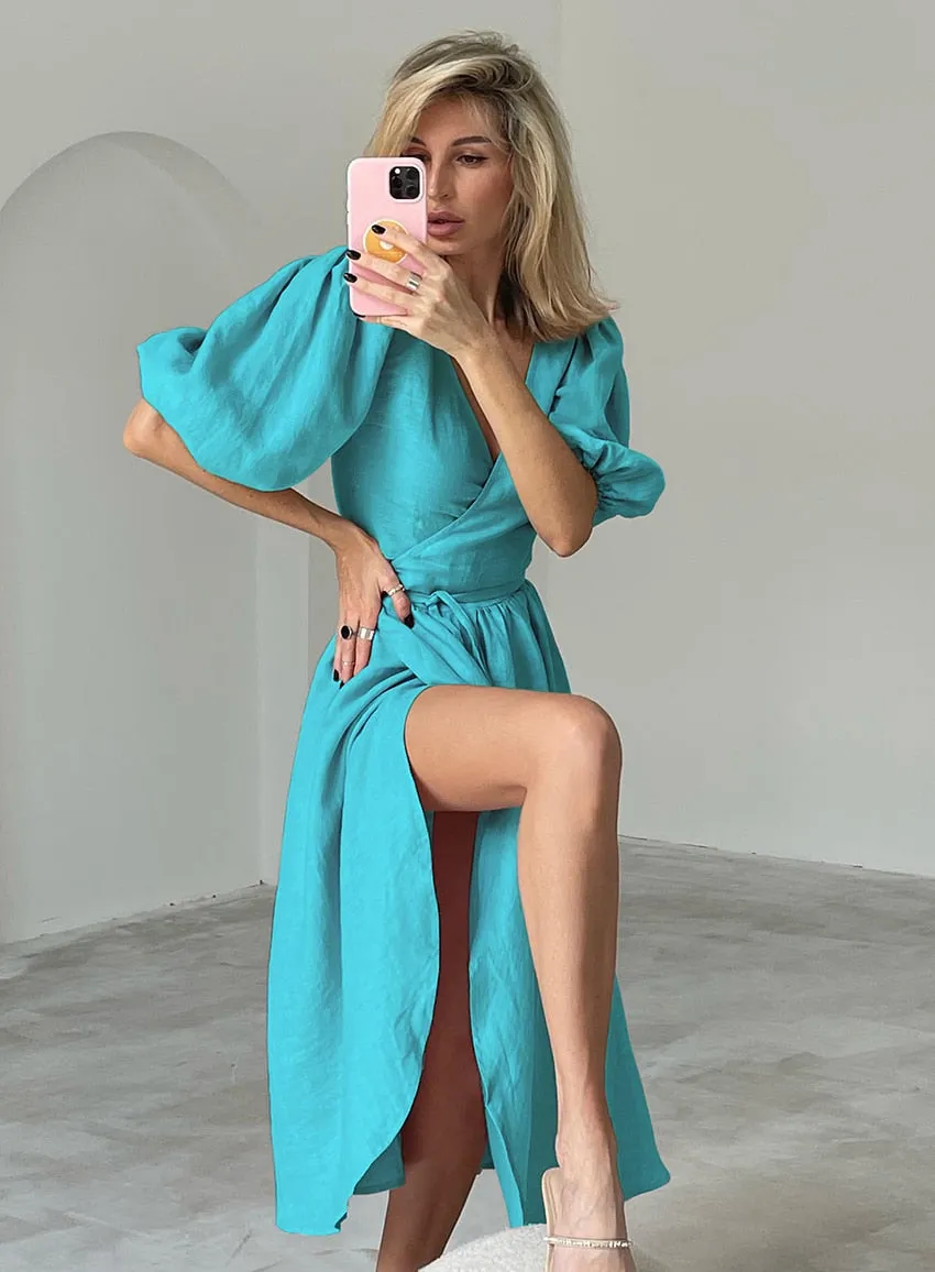 FLYTONN-Sexy spring and summer dresses, party dresses, graduation gifts,Raphael Midi Dress