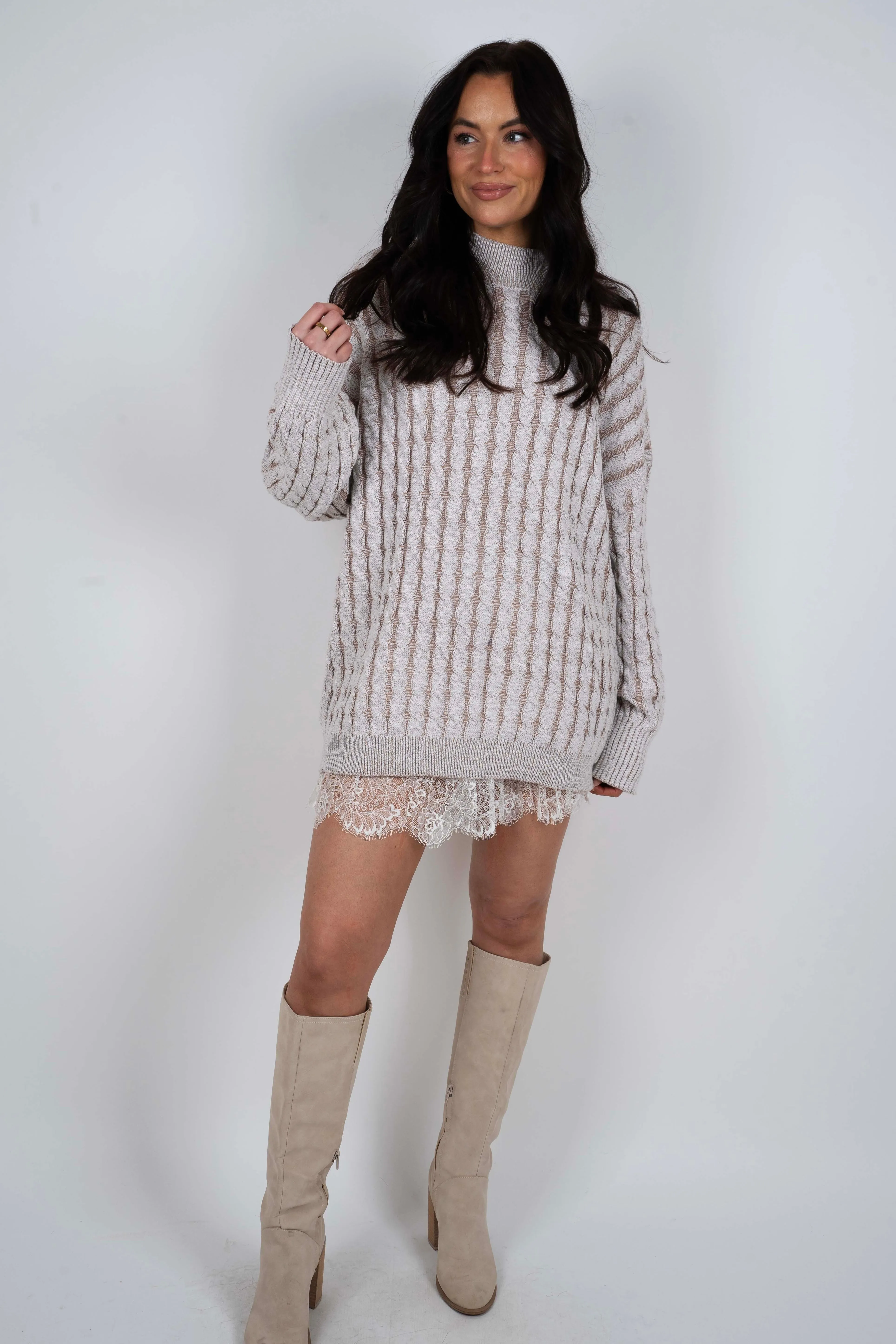 Getting The Feeling Sweater (Neutral)