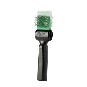 Green Soft Flex Finishing Twin Single Brush by FlexIt