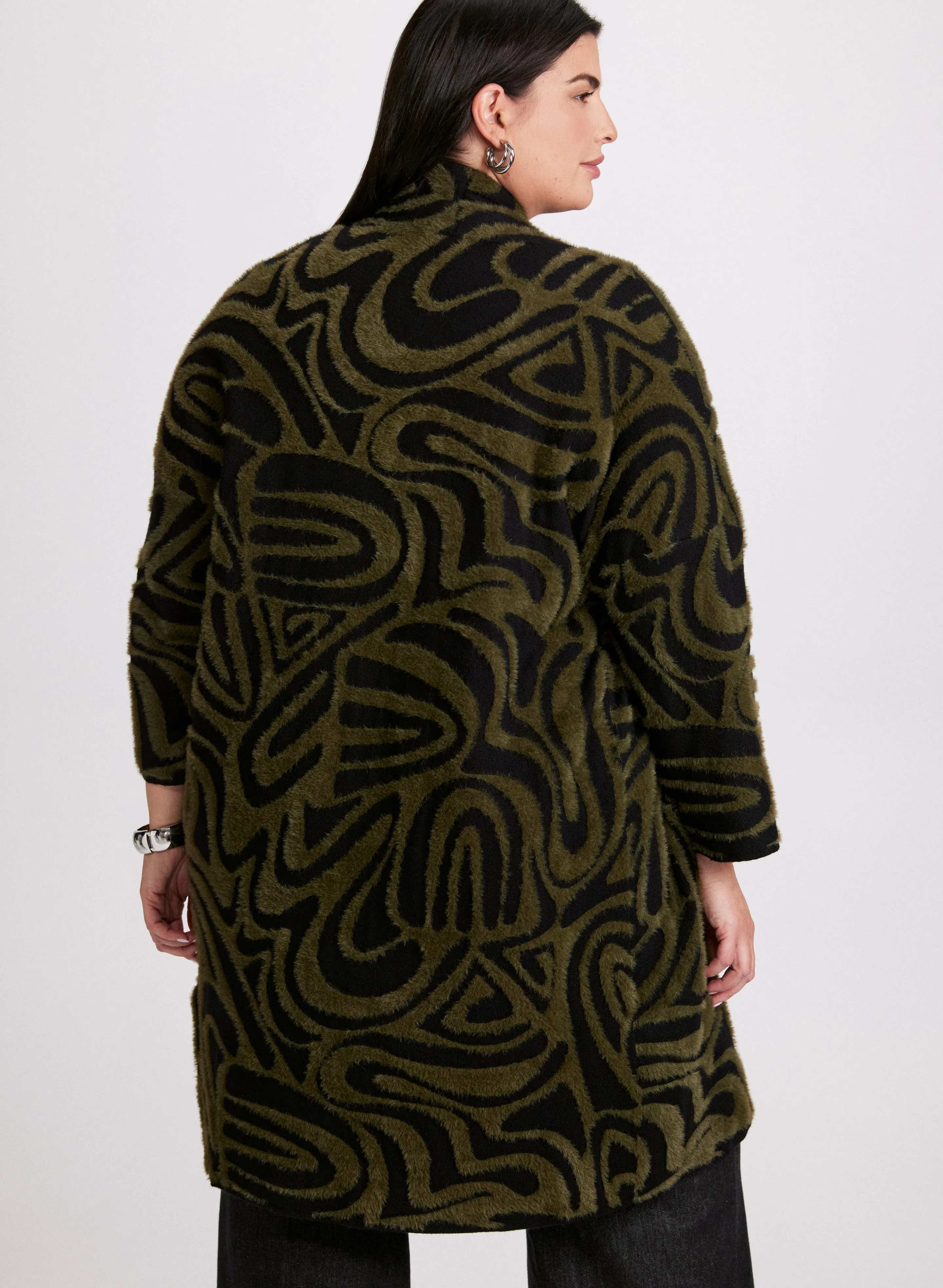 Joseph Ribkoff - Abstract Knit Cardigan