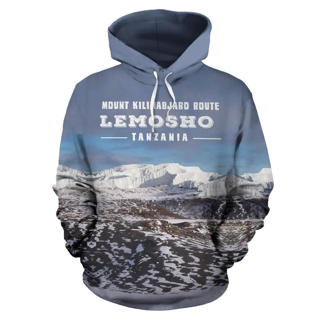 Lemosho Route Mount Kilimanjaro All Over Print Hoodie - BN14