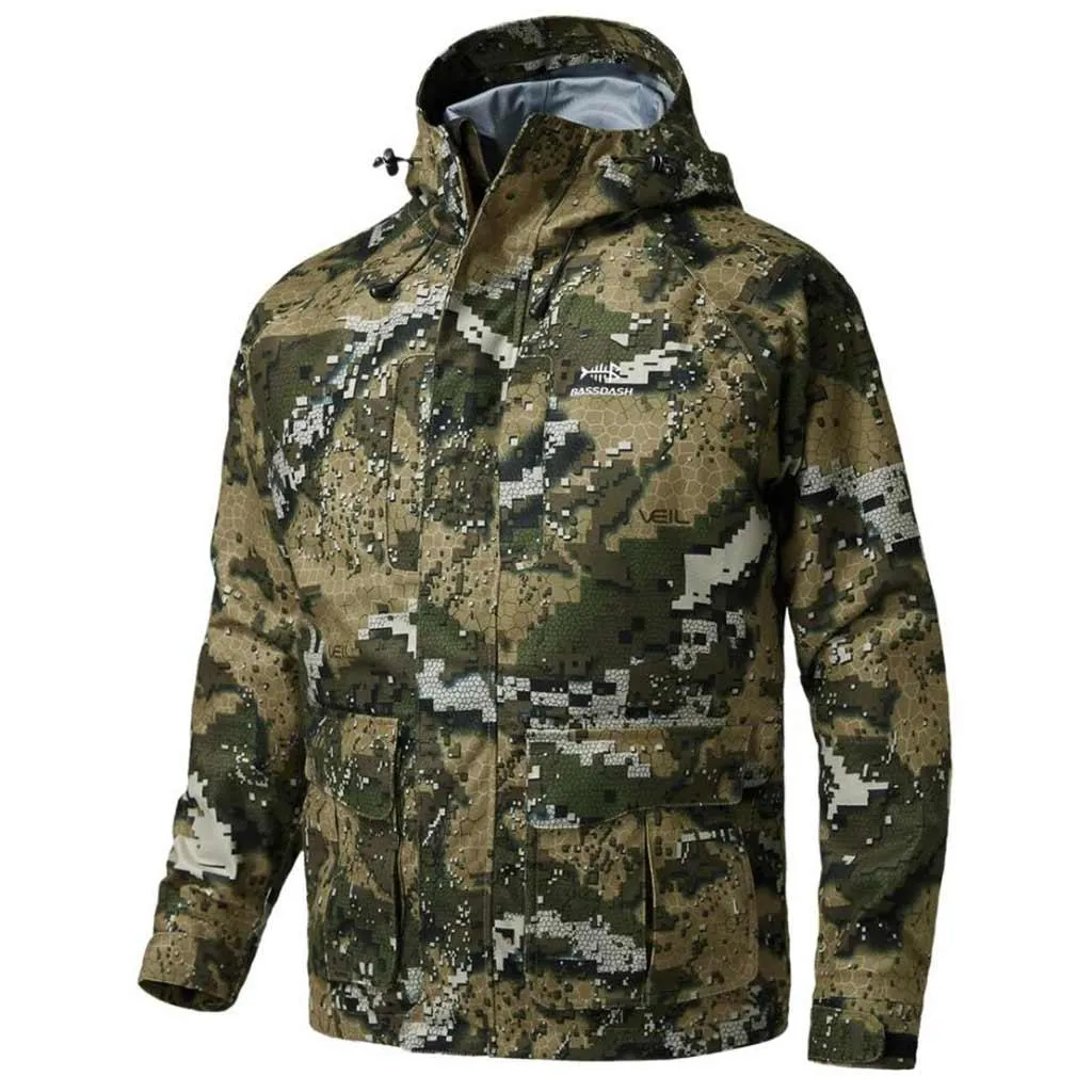 Men's Walker Breathable Waterproof Hunting Fishing Jacket