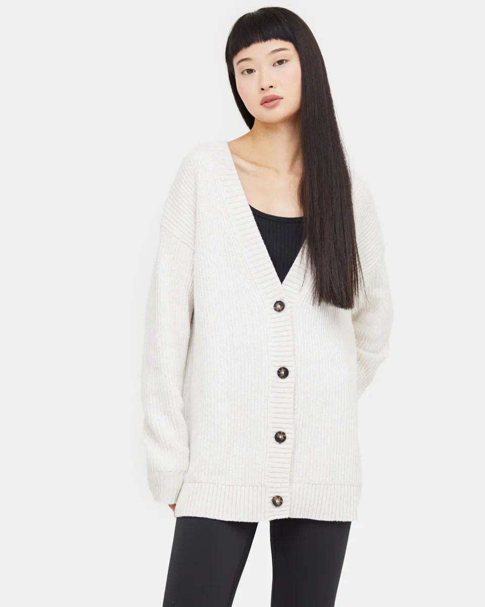 Oversized Button Cardigan