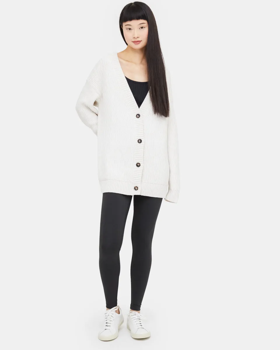 Oversized Button Cardigan