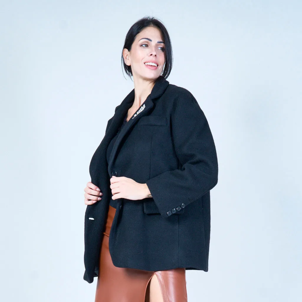 Oversized wool blazer wholesale