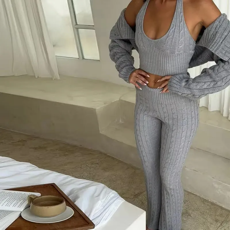 Paula - Cosy knitted lounge set