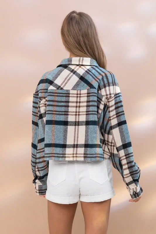 Plaid Shirt Jacket • More Colors