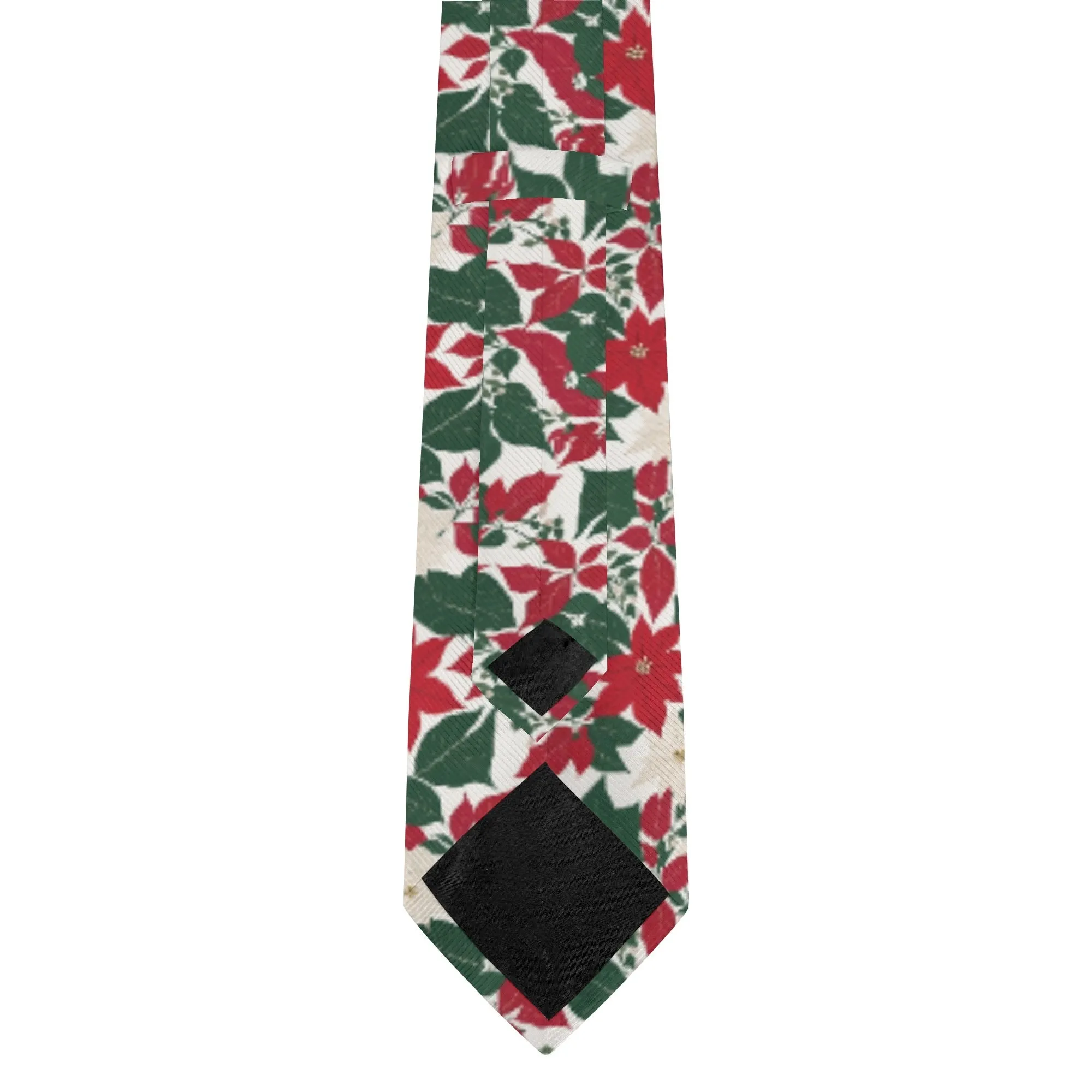 Poinsettia Floral Necktie