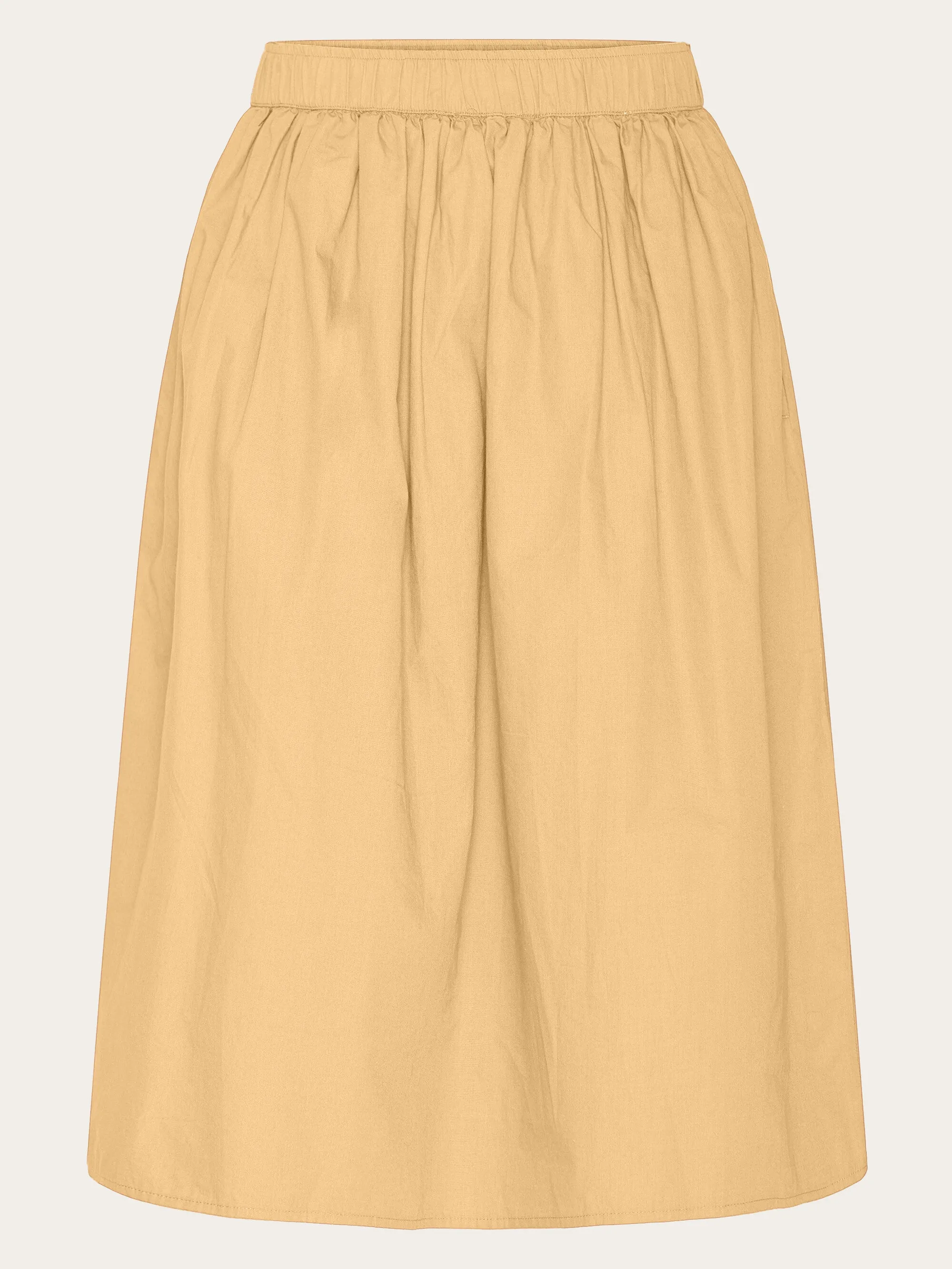 Poplin elastic waist skirt - Impala