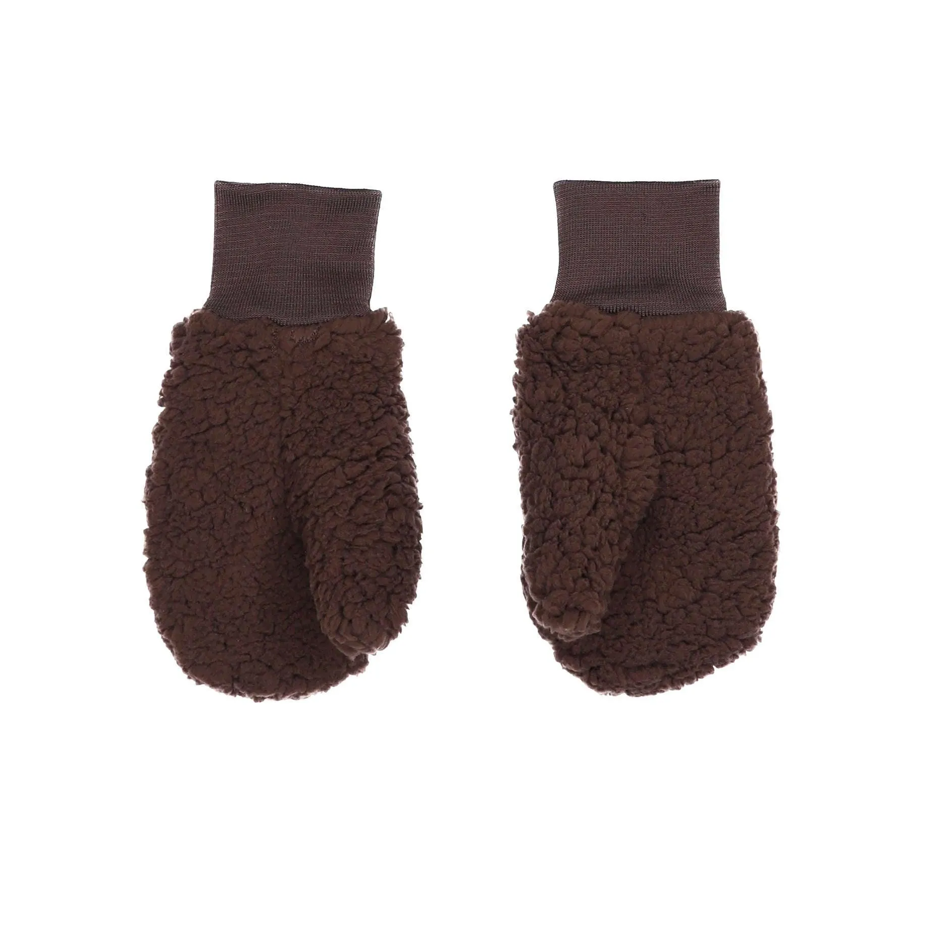 Portland Trail Blazers Brown Women's Sherpa Mittens