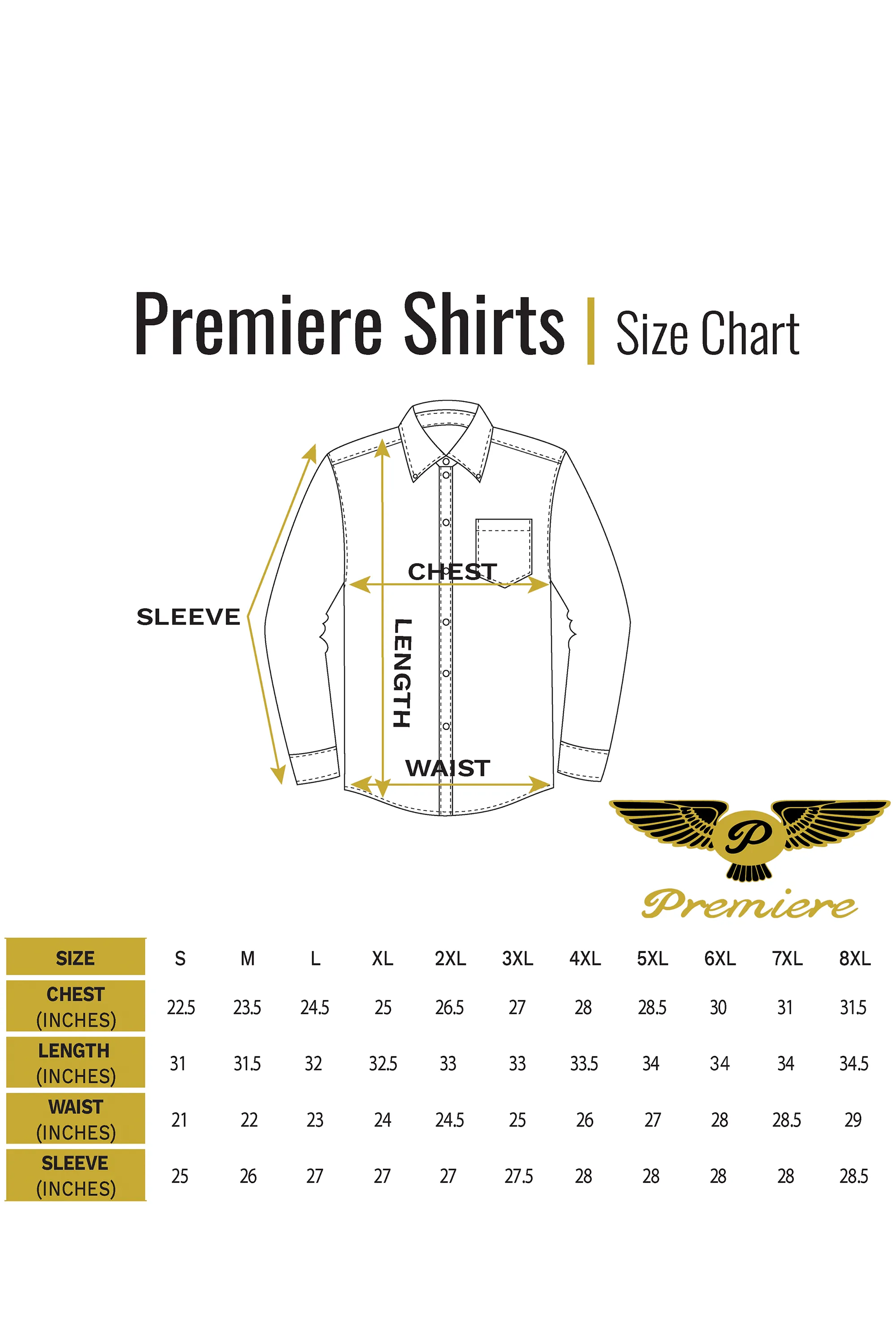 PREMIERE SHIRTS: SOLID BLACK NIGHT