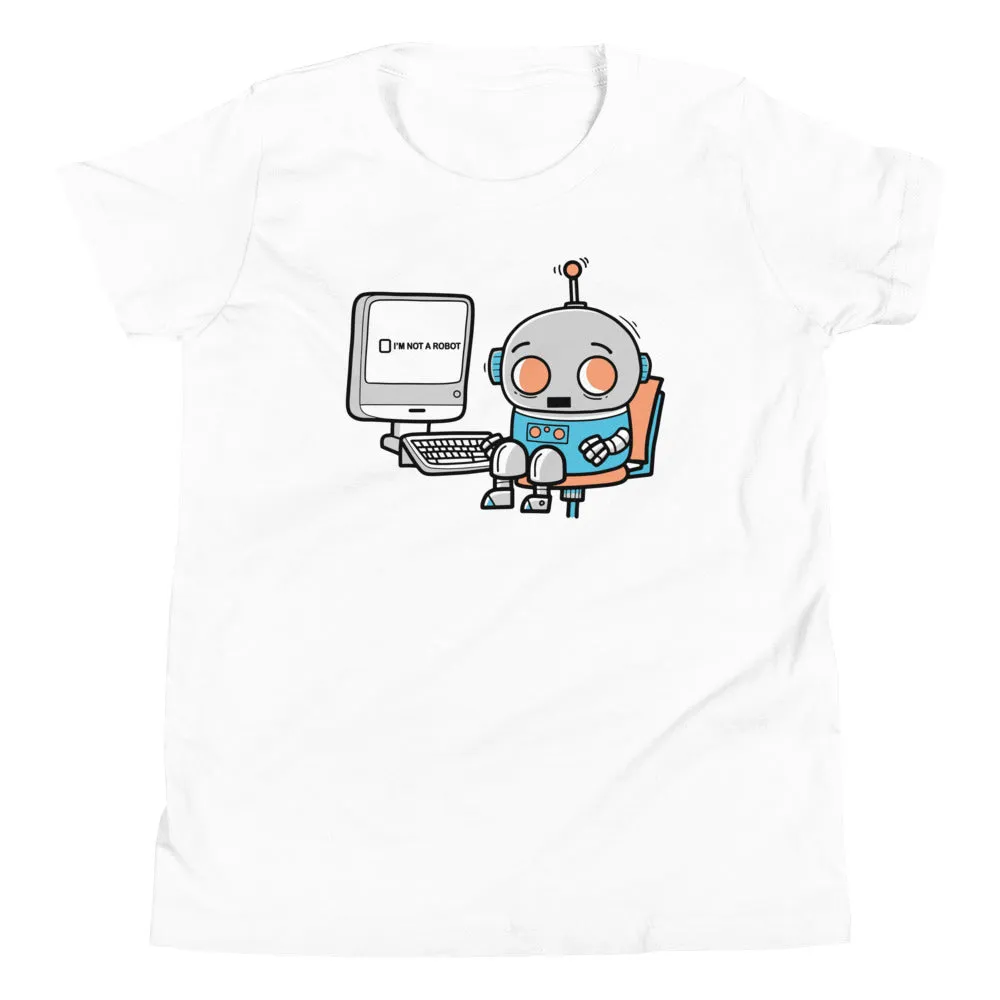 Robot Captcha Kid's Youth Tee