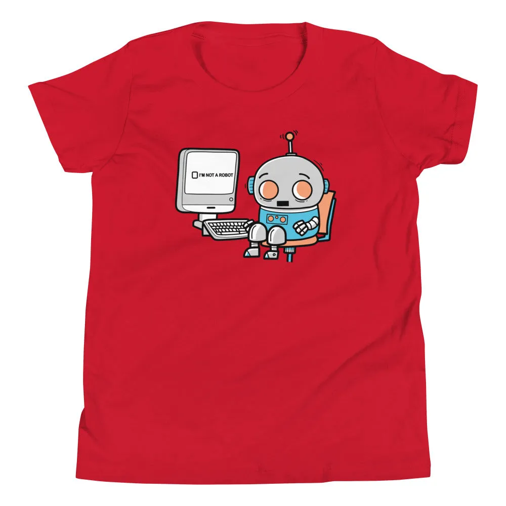 Robot Captcha Kid's Youth Tee