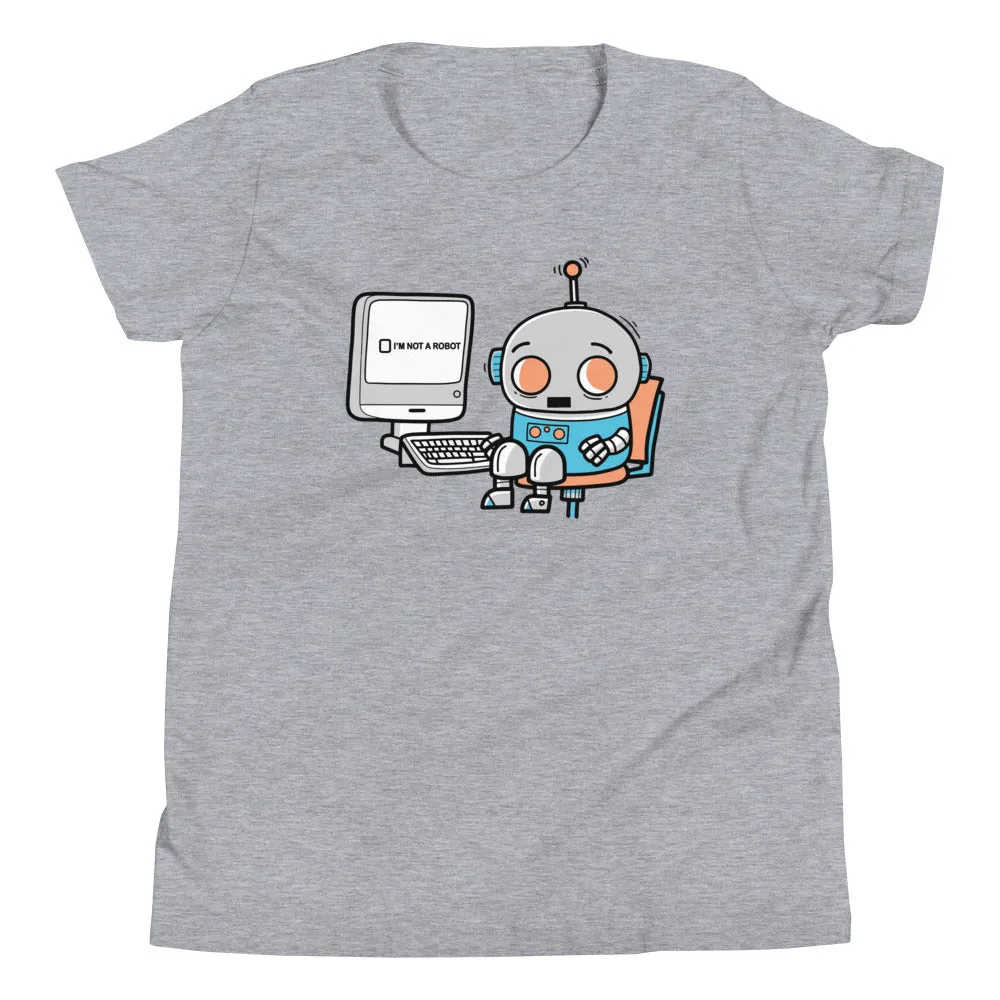 Robot Captcha Kid's Youth Tee