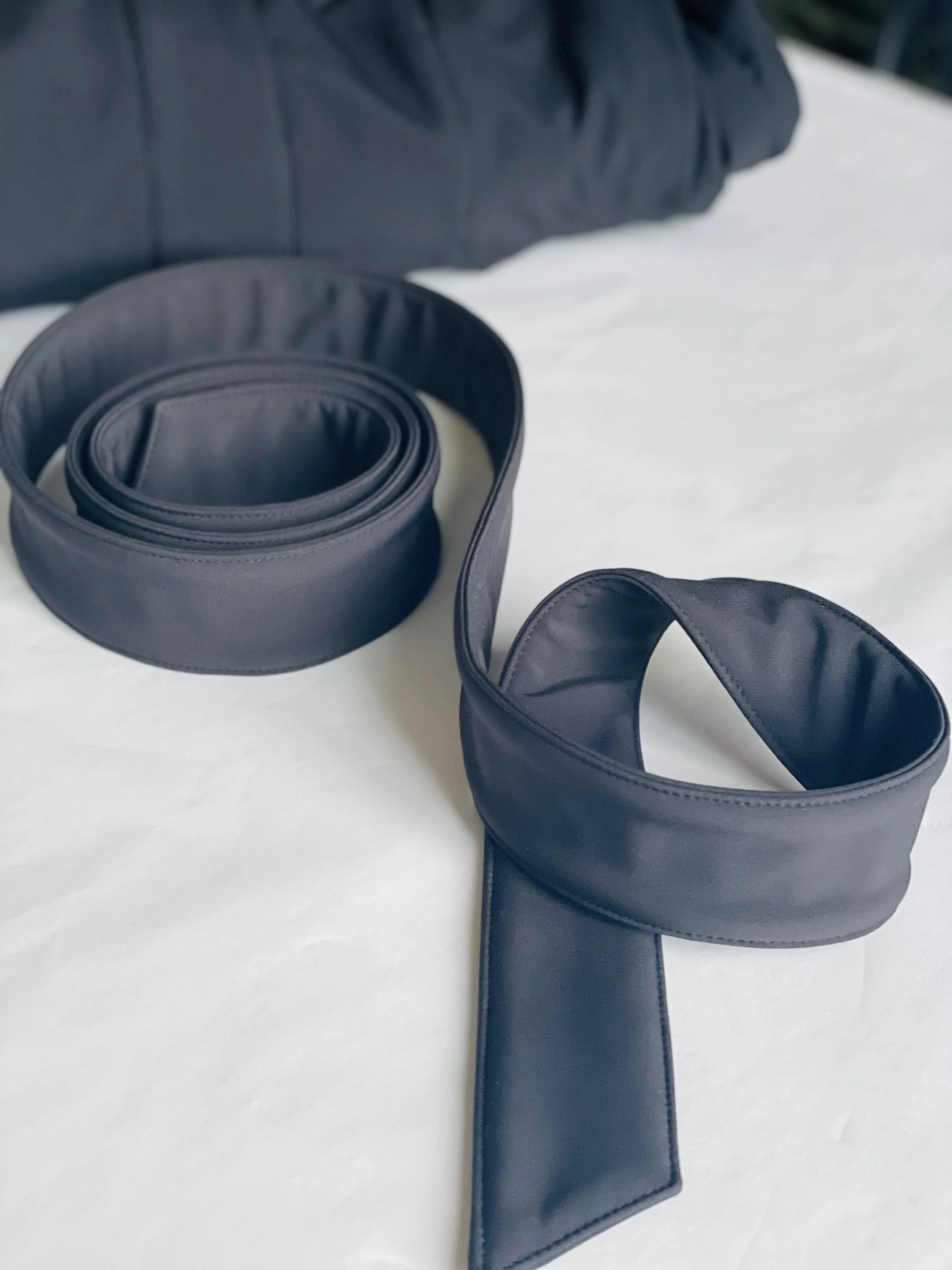 Solid Black Color Belt | Midnight Black