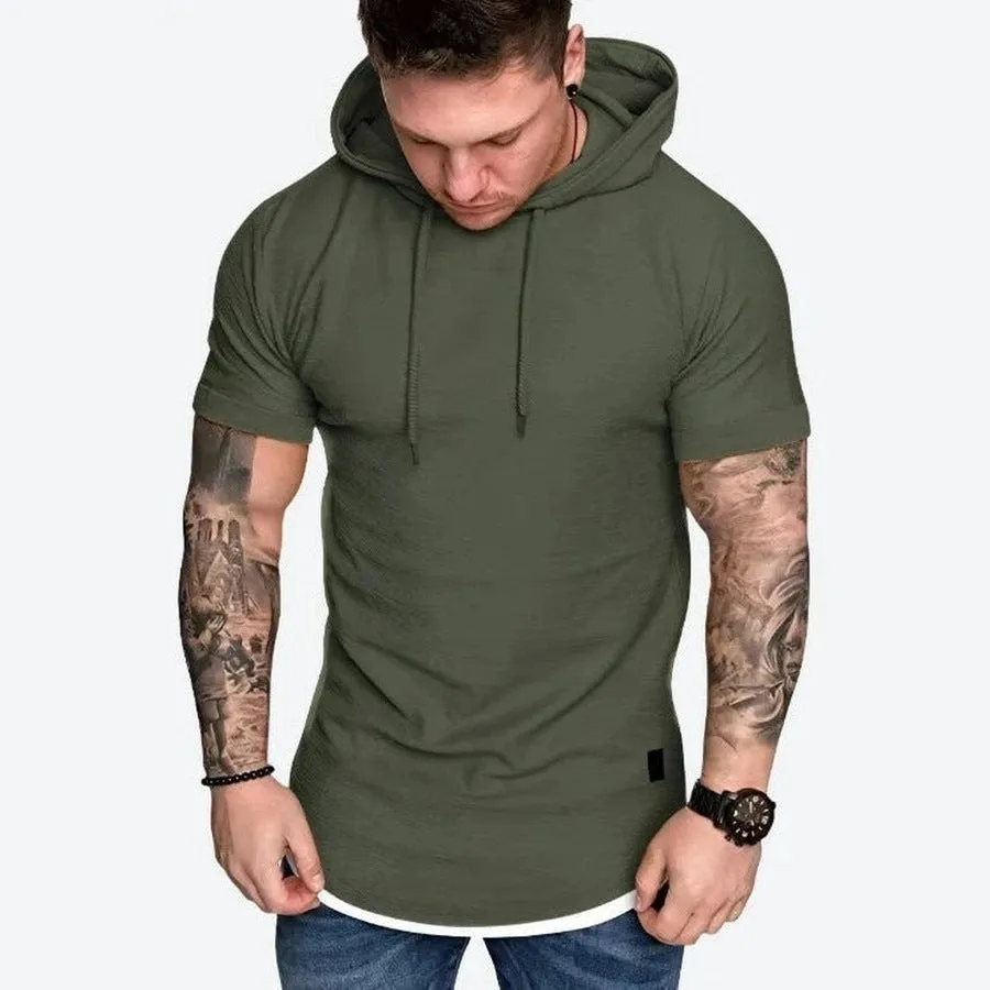 Stylish Casual Hooded T-Shirts