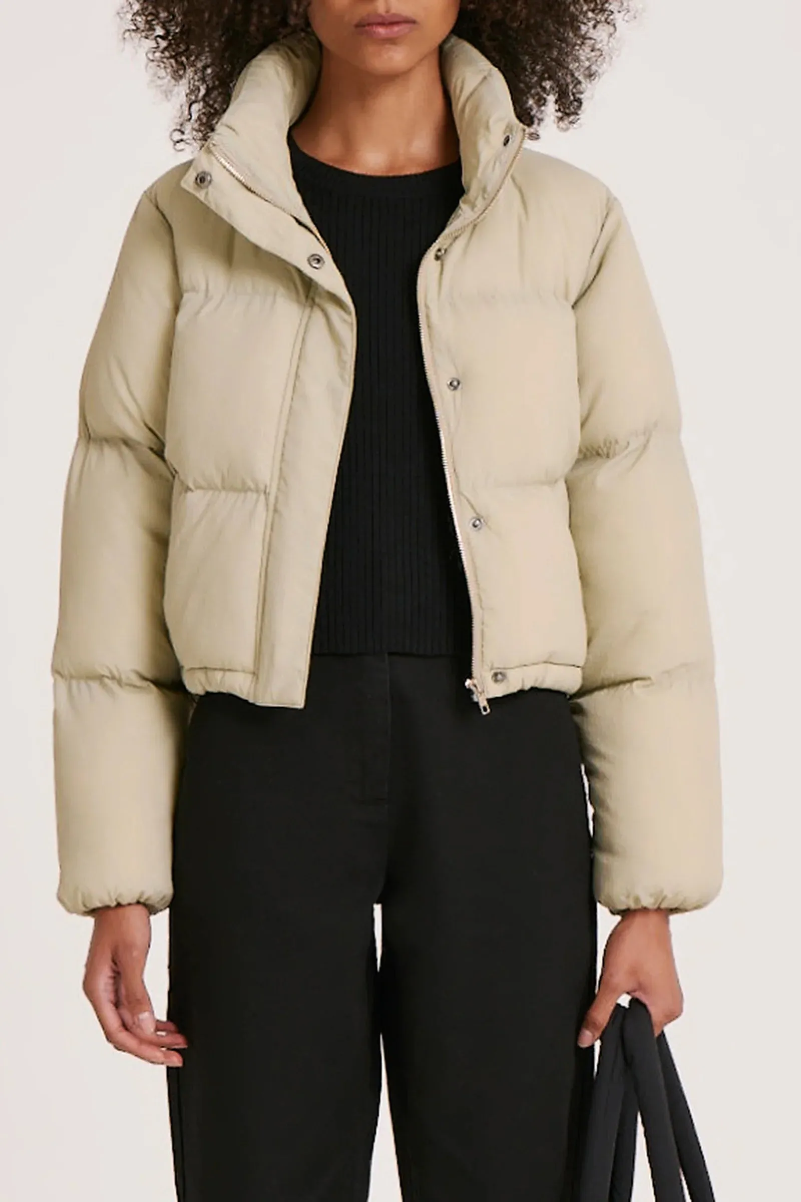 TOPHER PUFFER JACKET- CUCUMBER